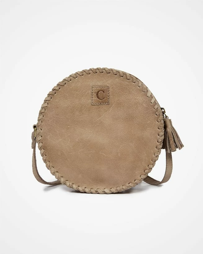 Leather Round Cross Body Bag 4 Leather Round Cross Body Bag - Image 2