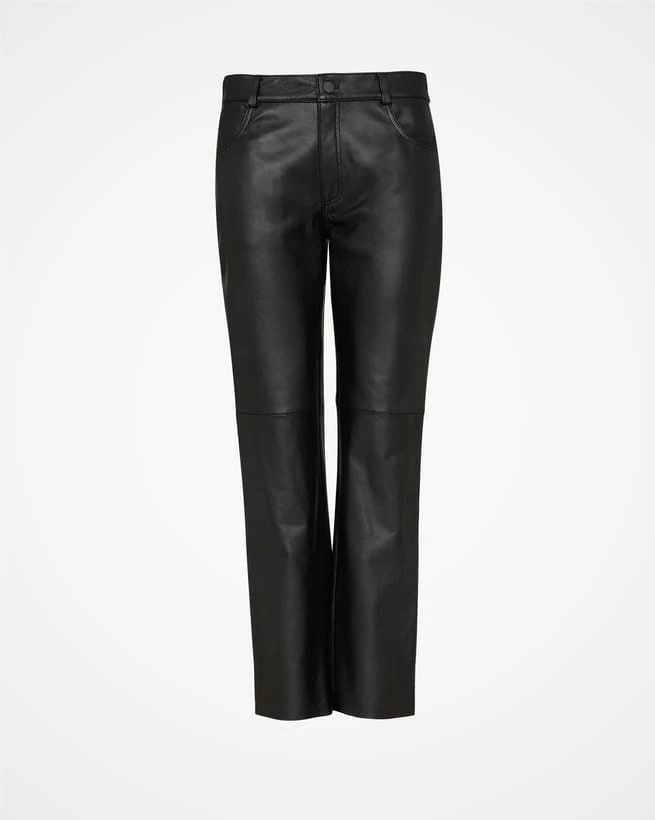 Leather Cigarette Pants 5 Leather Cigarette Pants - Image 3