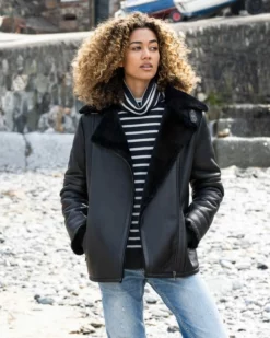 Boyfriend Aviator Shearling Jacket 8 Boyfriend Aviator Shearling Jacket -Celtic And Co Sales 85512 1