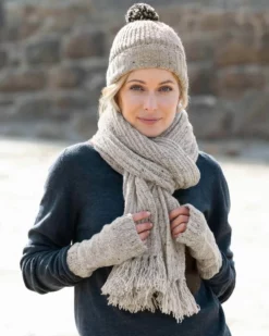 Donegal Fingerless Mitt -Celtic And Co Sales 85567