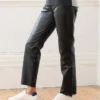 Leather Cigarette Pants -Celtic And Co Sales 85580