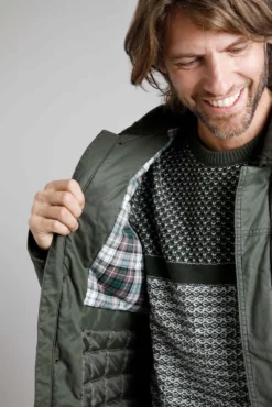 Thunderchief Wadded Field Jacket Deep Lichen Green -Celtic And Co Sales 85590