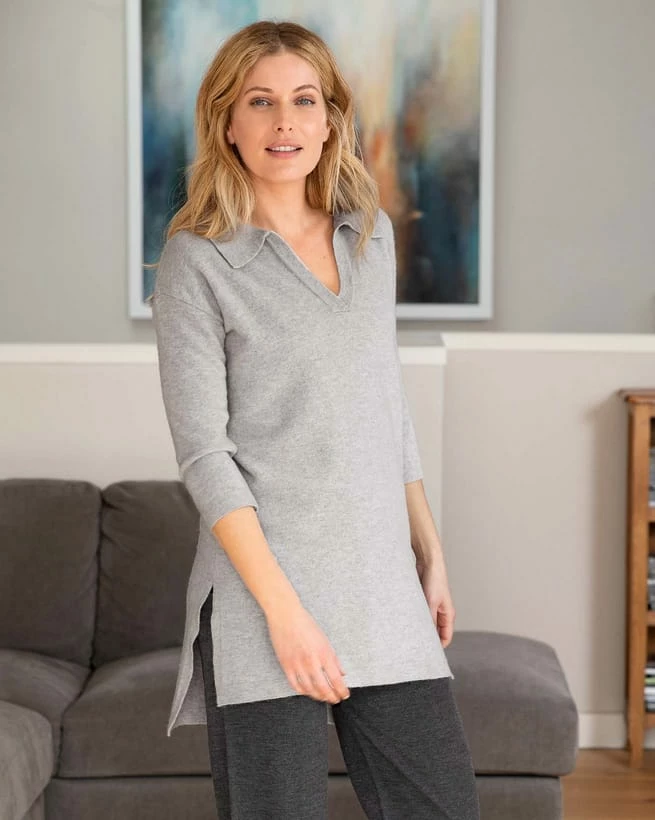 Supersoft Polo Tunic 4 Supersoft Polo Tunic - Image 2