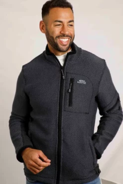 Berhan Eco Full Zip Lined Macaroni Navy