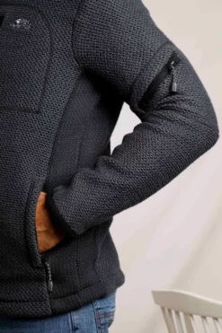 Berhan Eco Full Zip Lined Macaroni Navy -Celtic And Co Sales 88308