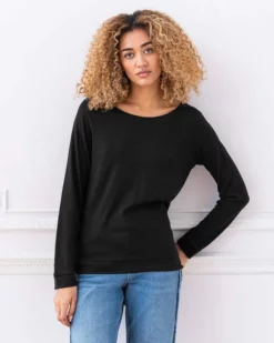 Linen/Organic Cotton Sweatshirt 7 Linen/Organic Cotton Sweatshirt -Celtic And Co Sales 88558