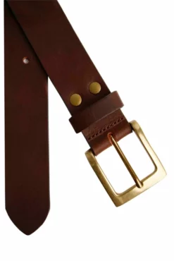 Oldbury Leather Belt Brown -Celtic And Co Sales 89050