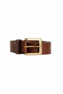 Oldbury Leather Belt Brown -Celtic And Co Sales 89051
