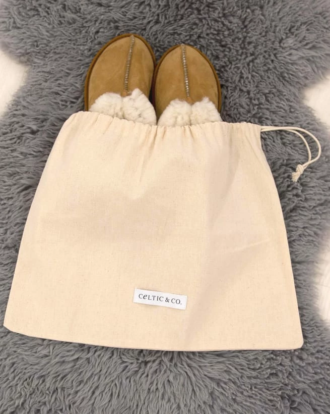 Organic Cotton Slipper Bag 3 Organic Cotton Slipper Bag
