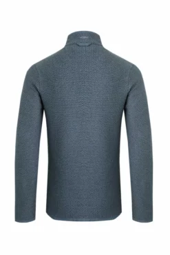 Stern Eco 1/4 Zip Macaroni Dusty Blue -Celtic And Co Sales 90388