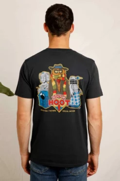 Doctor Hoot Charity Artist T-Shirt RSPB Navy -Celtic And Co Sales 90876