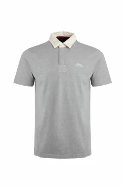 Claydon Organic Short Sleeve Rugby Shirt Grey 8 Claydon Organic Short Sleeve Rugby Shirt Grey -Celtic And Co Sales 90906