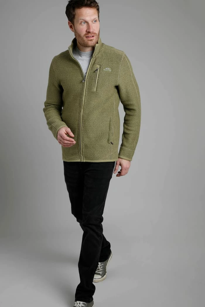 Transom Full Zip Eco Macaroni Olive Green 3 Transom Full Zip Eco Macaroni Olive Green