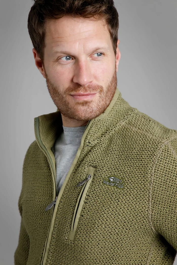 Transom Full Zip Eco Macaroni Olive Green 6 Transom Full Zip Eco Macaroni Olive Green - Image 4