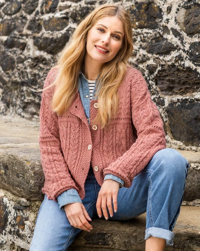 Cotton/Linen Cardigan 5 Cotton/Linen Cardigan - Image 3