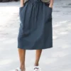 Lyocell/Linen Skirt