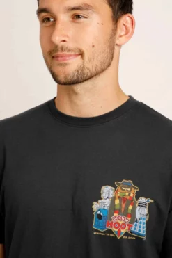 Doctor Hoot Charity Artist T-Shirt RSPB Navy -Celtic And Co Sales 91949