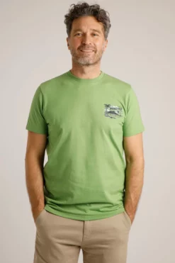 Tiki Eco Graphic T-Shirt Grass Green 9 Tiki Eco Graphic T-Shirt Grass Green -Celtic And Co Sales 92821