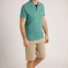 Miles Pique Polo Shirt Dark Jade -Celtic And Co Sales 93594