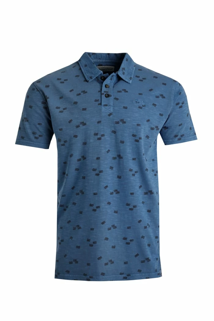 Leeton Polo Shirt Ensign Blue 4 Leeton Polo Shirt Ensign Blue - Image 2