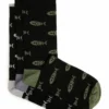 Ronan Eco Bones Socks 3 Pack Black