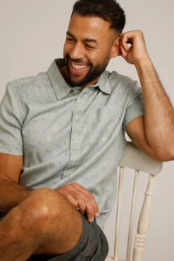 Keilor Short Sleeve Tencel™ Shirt Pistachio