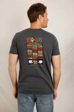 Fish Fest Heritage Artist T-Shirt Navy -Celtic And Co Sales 98121