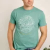 Lakes & Peaks Graphic T-Shirt Dark Jade