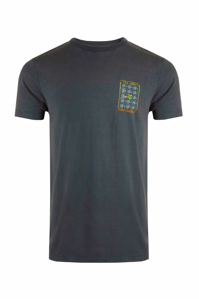 Not Weird Heritage Artist T-Shirt Navy 4 Not Weird Heritage Artist T-Shirt Navy - Image 2