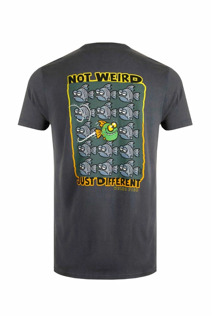 Not Weird Heritage Artist T-Shirt Navy 6 Not Weird Heritage Artist T-Shirt Navy - Image 4