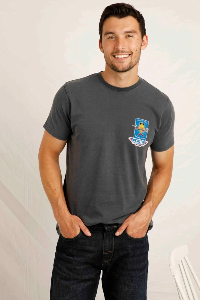 Thrill To Drill Heritage Artist T-Shirt Navy 3 Thrill To Drill Heritage Artist T-Shirt Navy