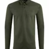 Jasper Long Sleeve Polo Shirt Duck Green -Celtic And Co Sales 99230